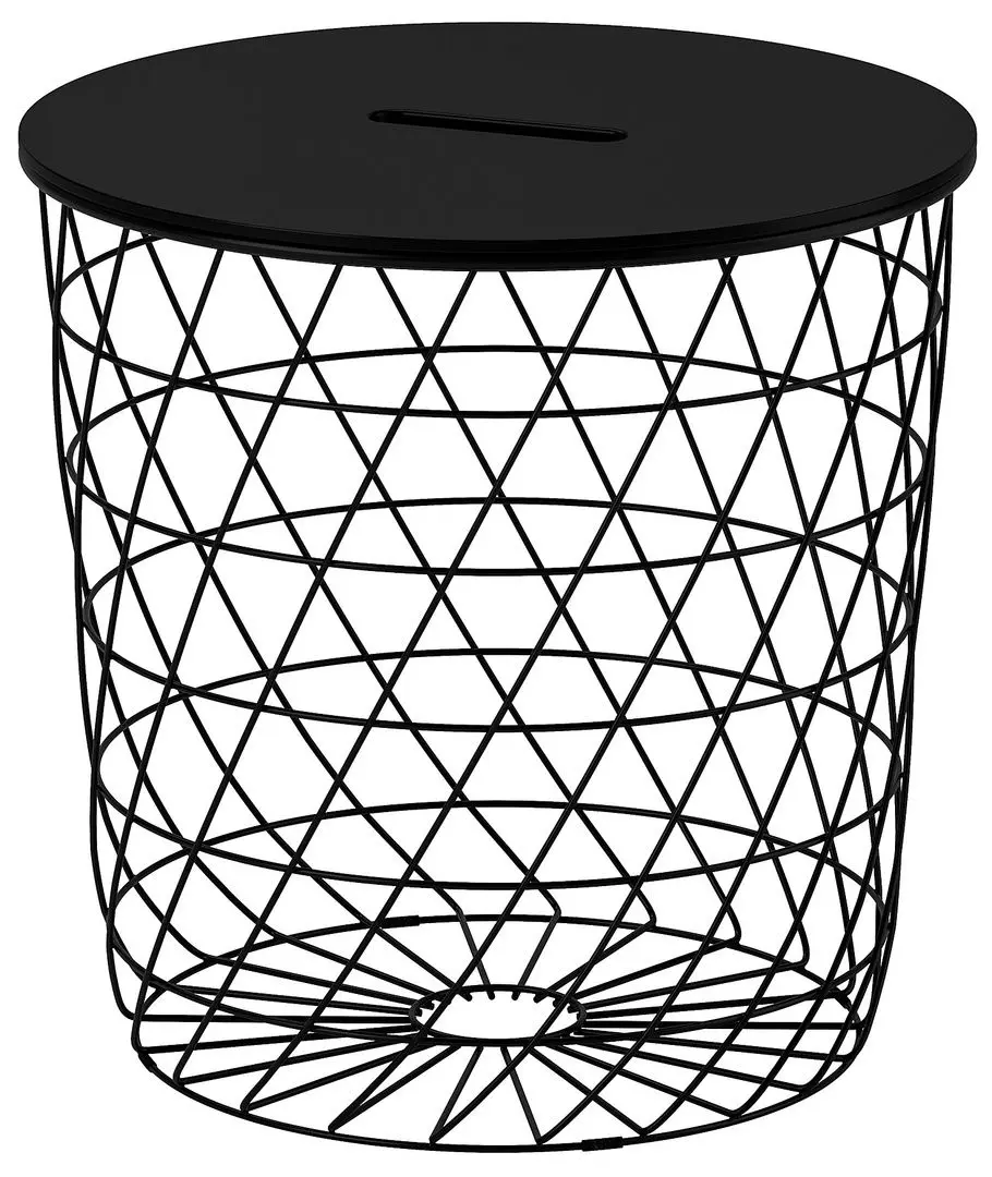 Журнальный столик Ikea Kvistbro 44см (Черный) - 2