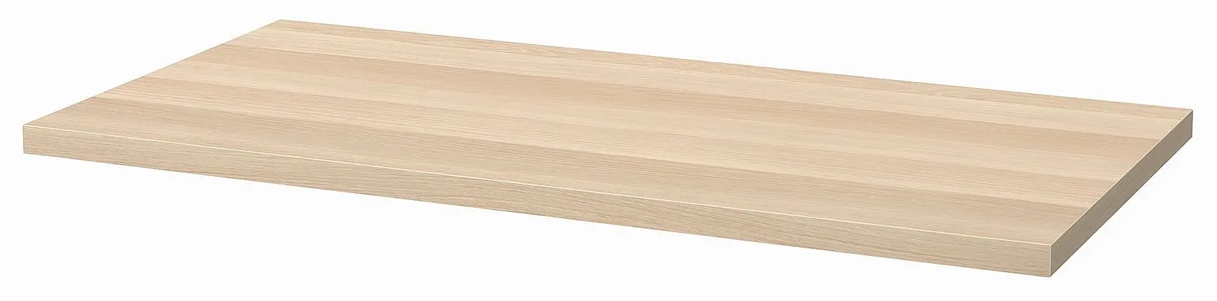 Masa de birou Ikea Lagkapten/Adils 120x60 (Aspect stejar antichizat/Alb)