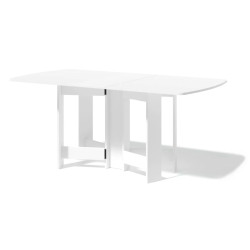 Masa-tumba Fabrik Home Helicopter rotunjit (Ash White) Thumb