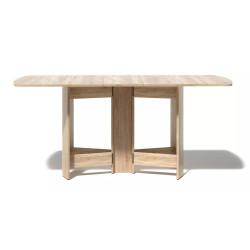 Masa-tumba Fabrik Home Helicopter rotunjit (Sonoma Oak) Thumb