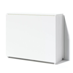 Masa-tumba Fabrik Home Helicopter dreptunghiular (Ash White) Thumb