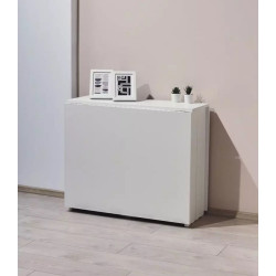 Masa-tumba Fabrik Home Helicopter dreptunghiular (Ash White) Thumb