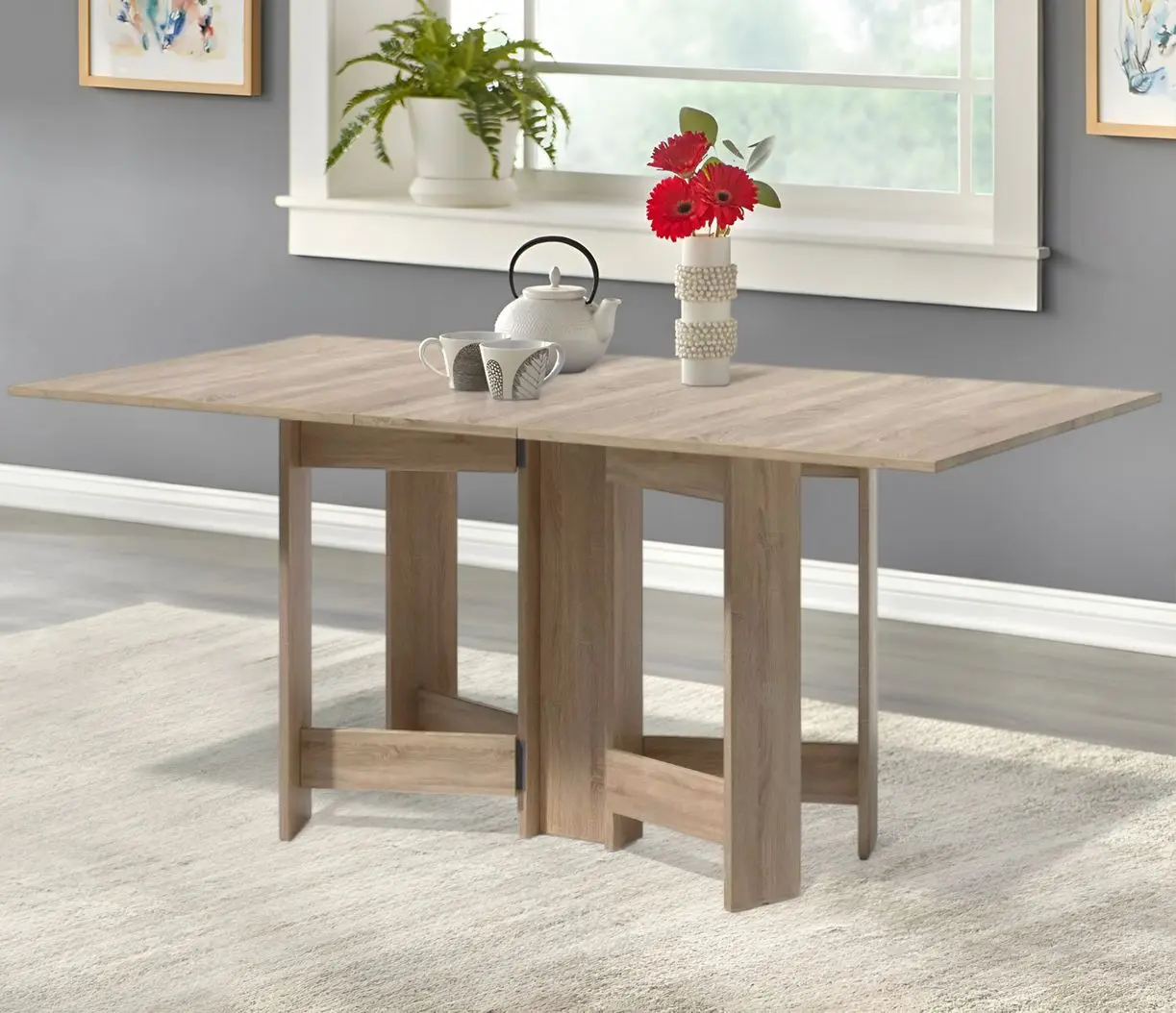 Masa-tumba Fabrik Home Helicopter dreptunghiular (Sonoma Oak)