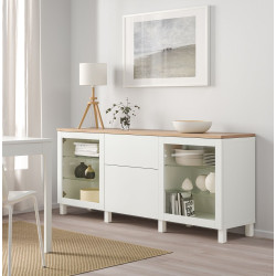 Буфет Ikea Besta/Sindvik/Lappviken/Stubbarp ящики 180x42x76 (Белый)