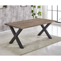 Стол DP Xena 180x90cm (Brown/Black)