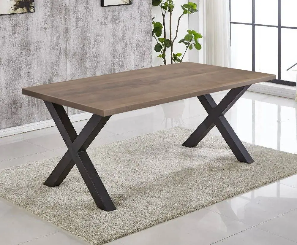 Стол DP Xena 180x90cm (Brown/Black)