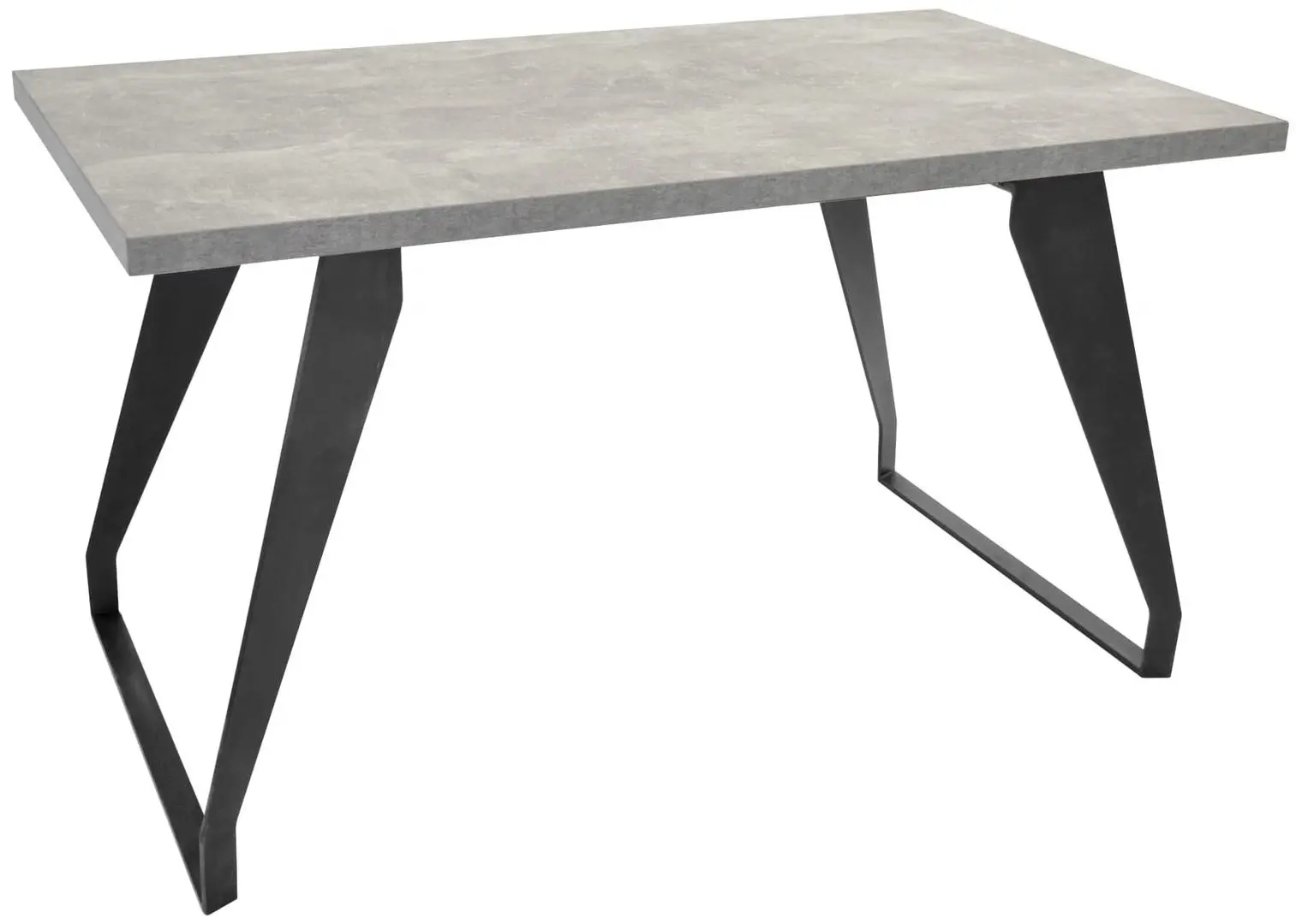 Стол DP Town 150x80cm (Concrete Gray/Black)