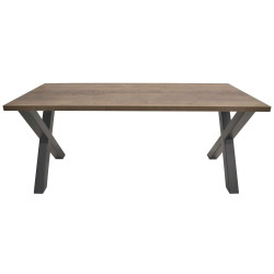 Стол DP Xena 275x110cm (Brown/Black) Thumb