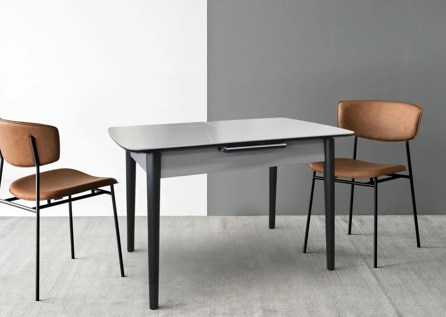 Masa DP Granna 120/150x75cm (Grey)