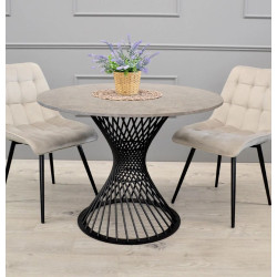 Masa DP Felicia 100cm (Brown/Black)