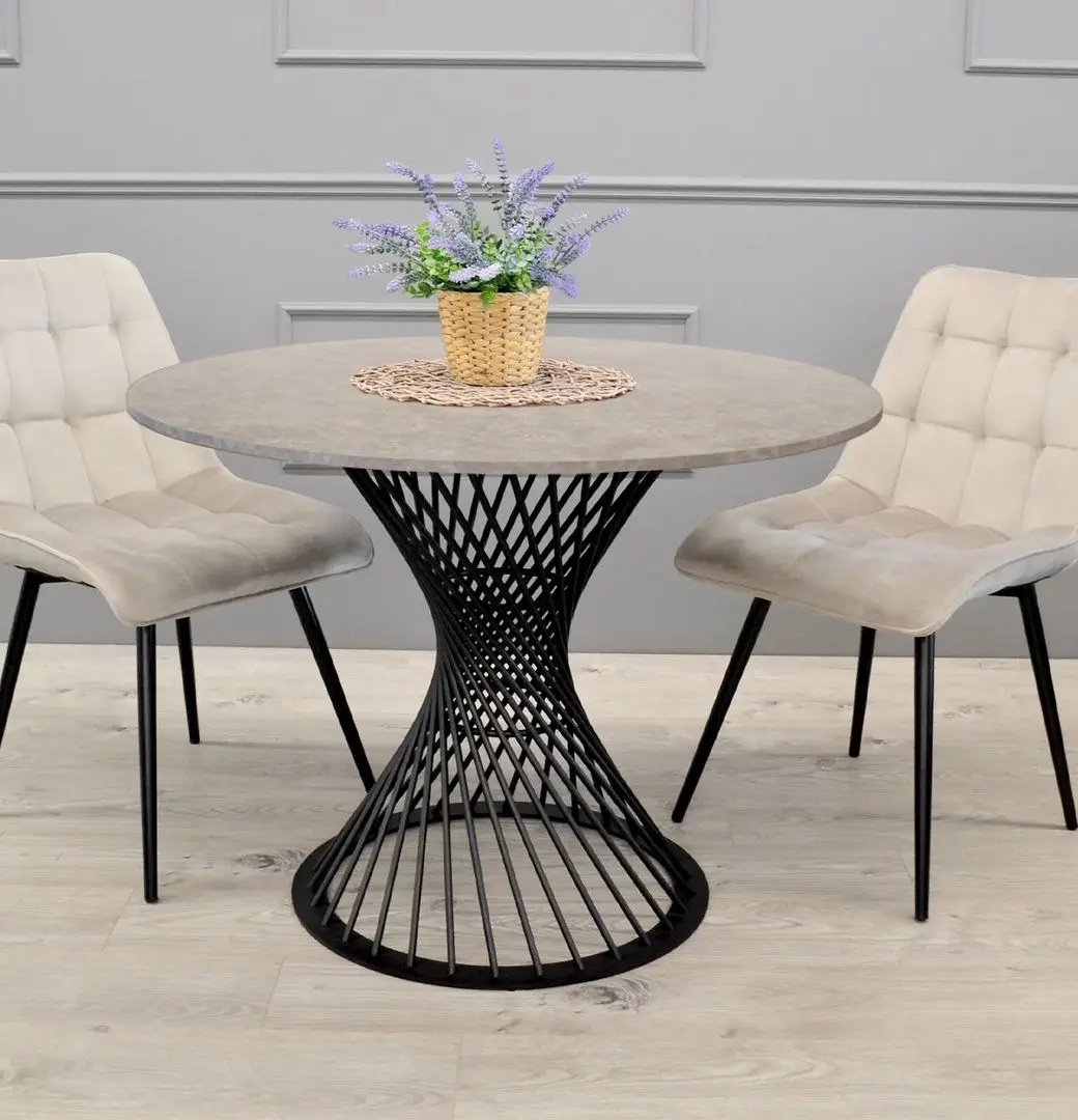 Masa DP Felicia 100cm (Brown/Black)