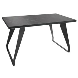 Masa DP Town 180x90cm (Black Marble/Black) Thumb