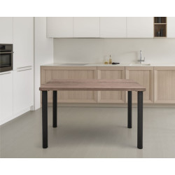 Masa DP Agata 115x68cm (Brown/Black)