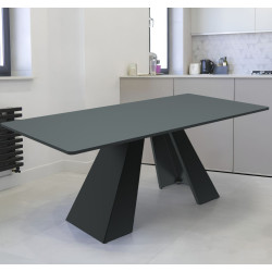 Стол DP Carmen HPL 180x92cm (Black)