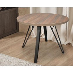 Стол DP Tokyo Rondo 100cm (Brown/Black)