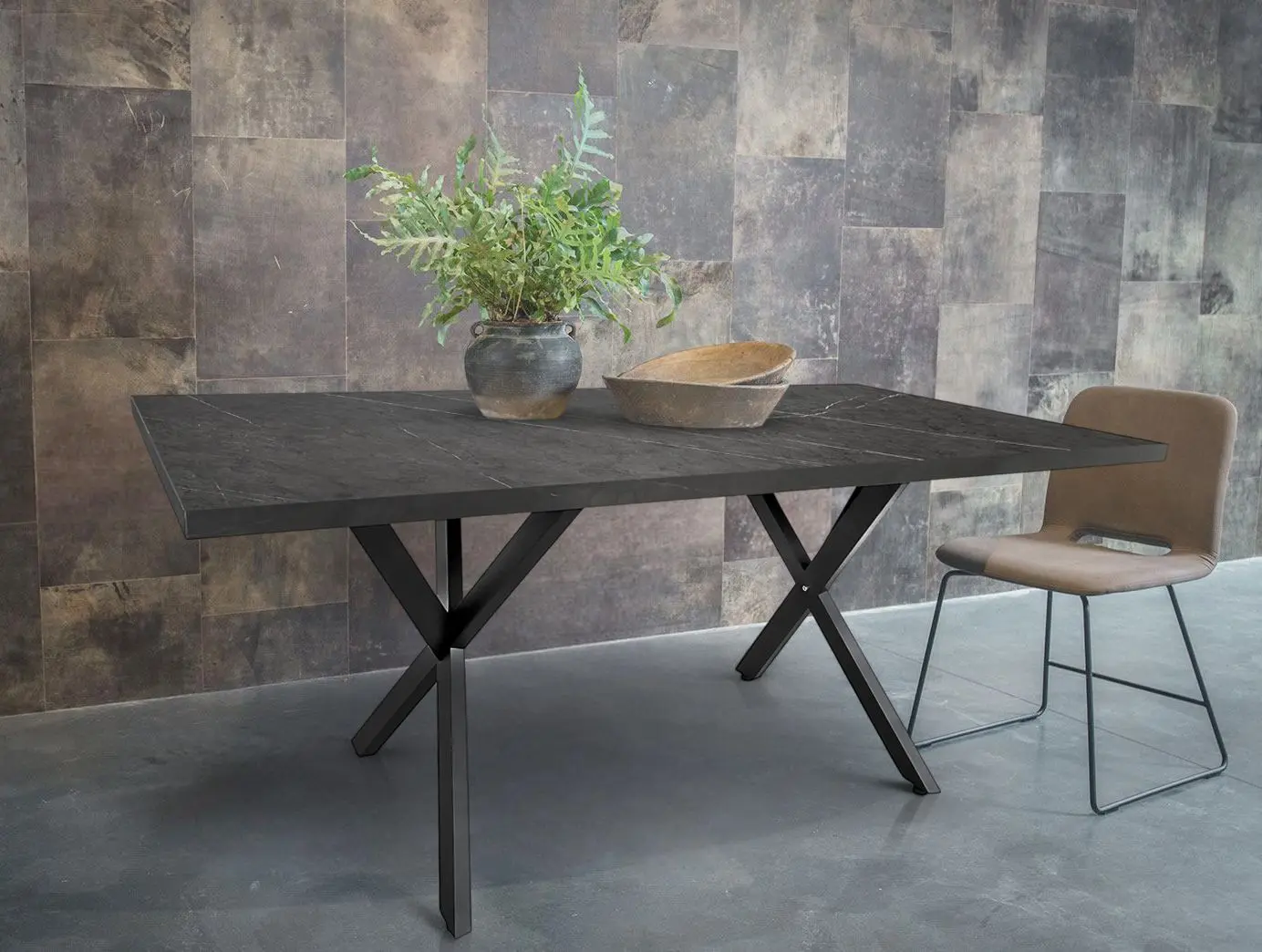 Стол DP Nora 180x90cm (Black)