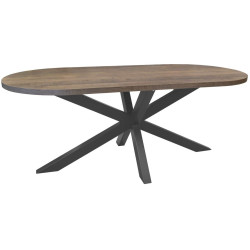 Стол DP Omega 240x90cm (Brown/Black) Thumb