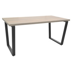 Masa DP Cleopatra ULM 150x80cm (Natural/Black) Thumb