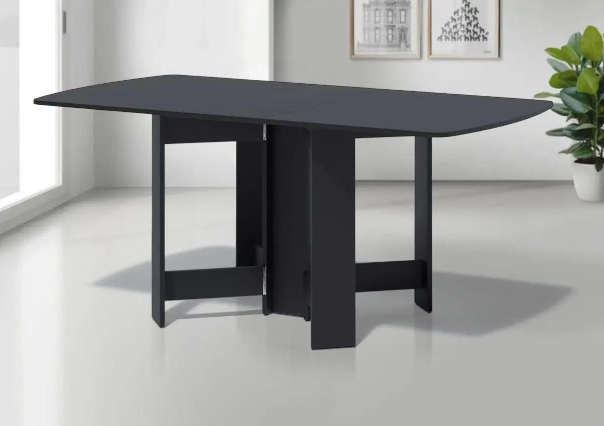 Masa-tumba Fabrik Home Helicopter rotunjit (Ash Black)