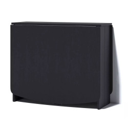 Masa-tumba Fabrik Home Helicopter rotunjit (Ash Black) Thumb