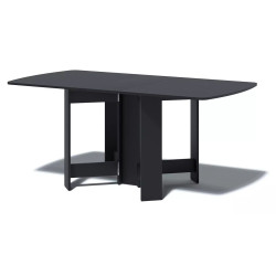 Masa-tumba Fabrik Home Helicopter rotunjit (Ash Black) Thumb