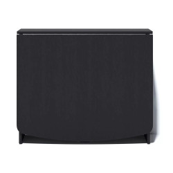 Masa-tumba Fabrik Home Helicopter rotunjit (Ash Black) Thumb