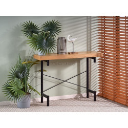 Masa auxiliara Halmar Inferno (Natural Oak/Black)