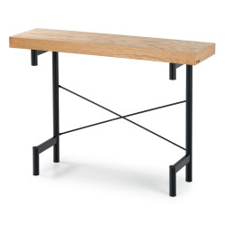 Masa auxiliara Halmar Inferno (Natural Oak/Black) Thumb