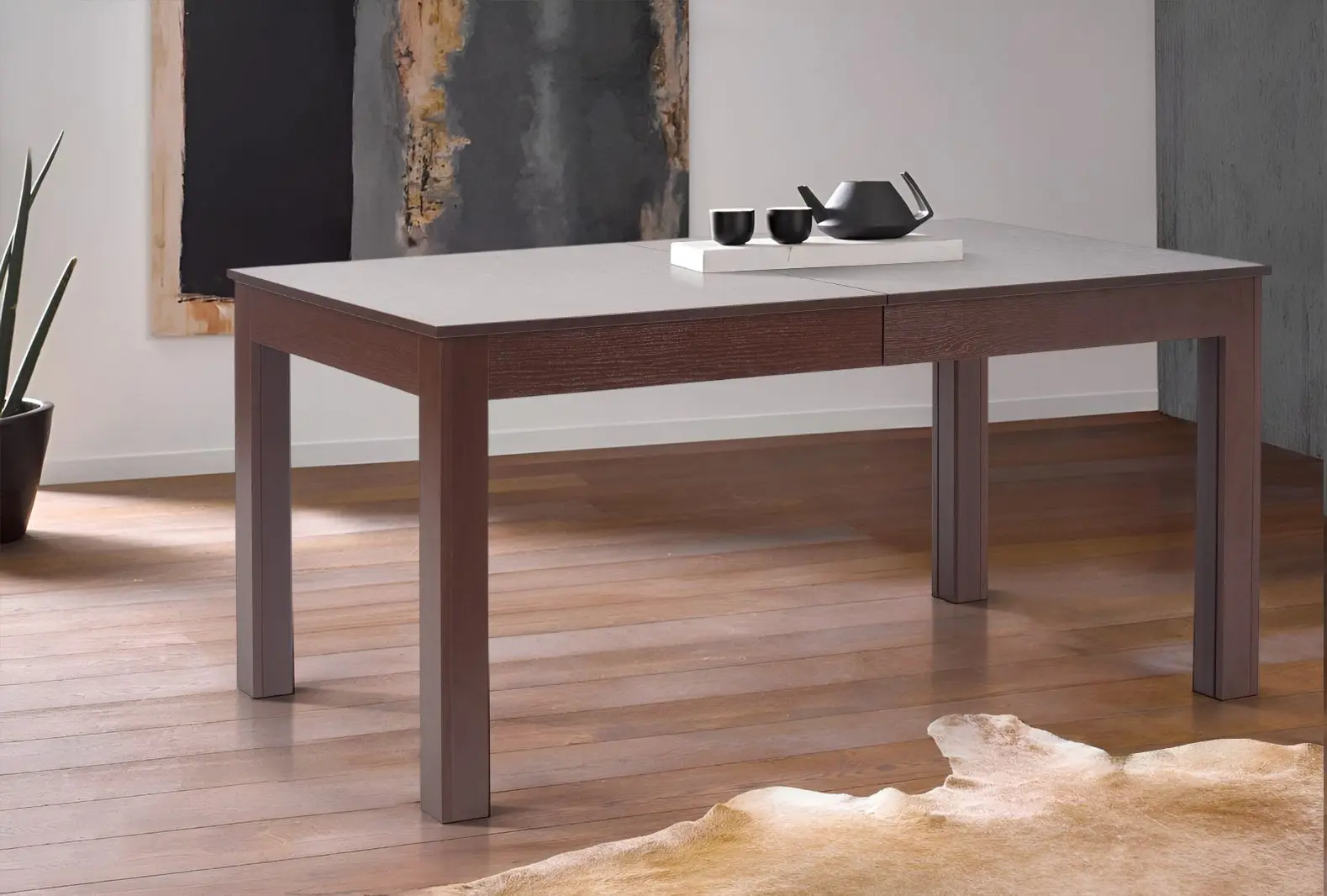 Masa extensibila Halmar Seweryn 160/300x90cm (Dark Nut)