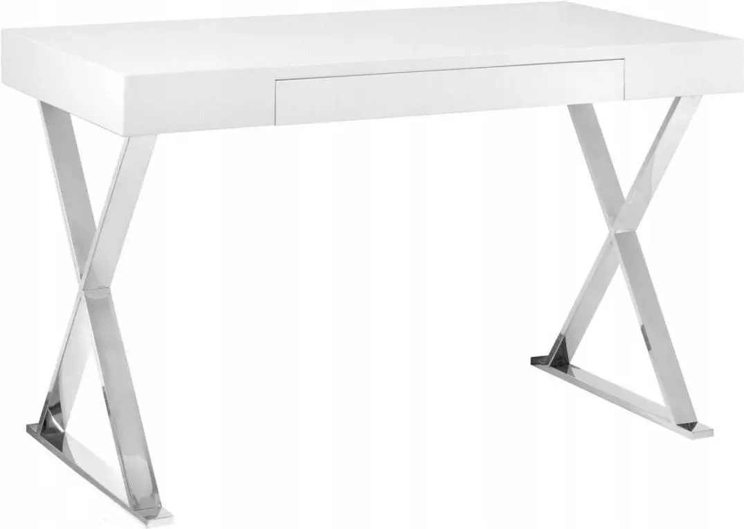 Стол письменный Halmar B31 (White/Chrome)