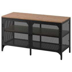 Tumba pentru TV Ikea Fjallbo 100x36x54 (Negru) Thumb