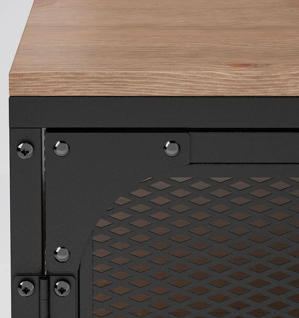 Tumba pentru TV Ikea Fjallbo 100x36x54 (Negru)