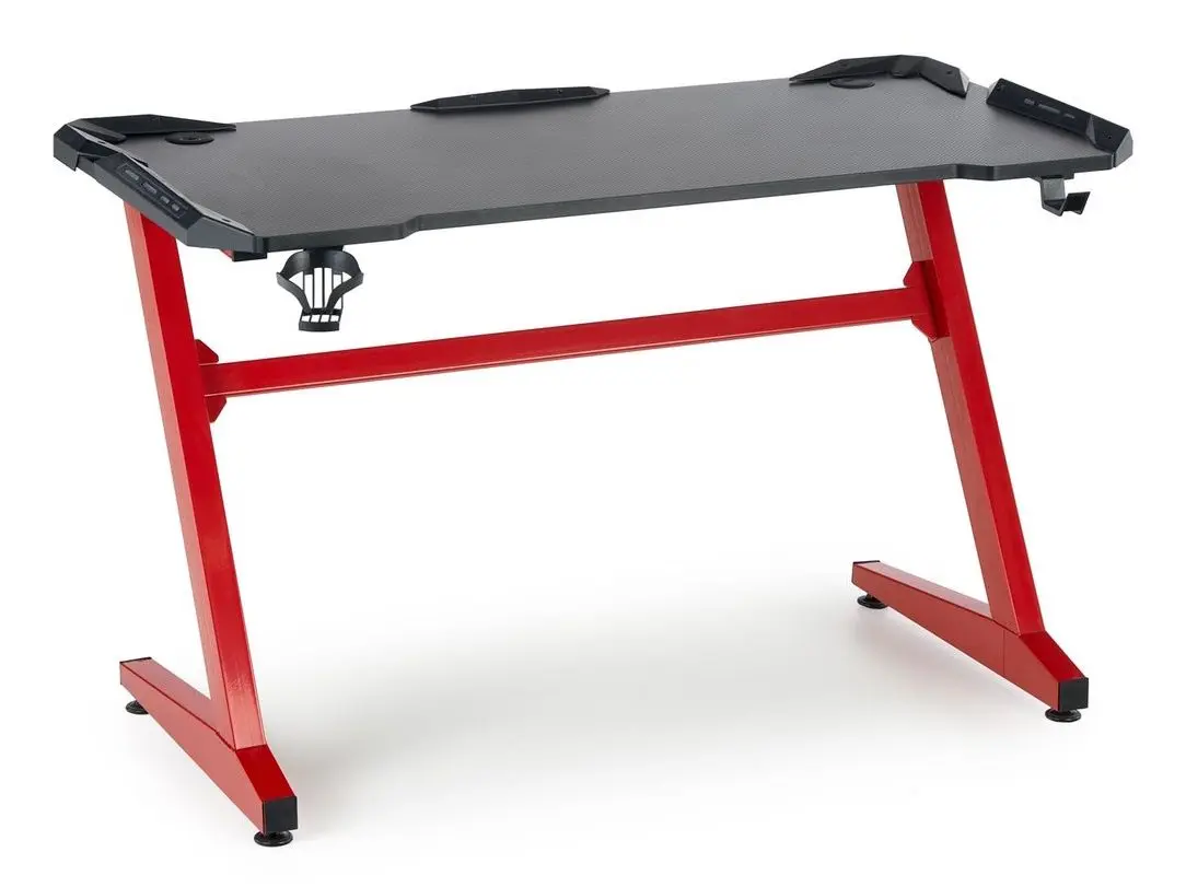 Masa de joc Halmar B49 (Black/Red)