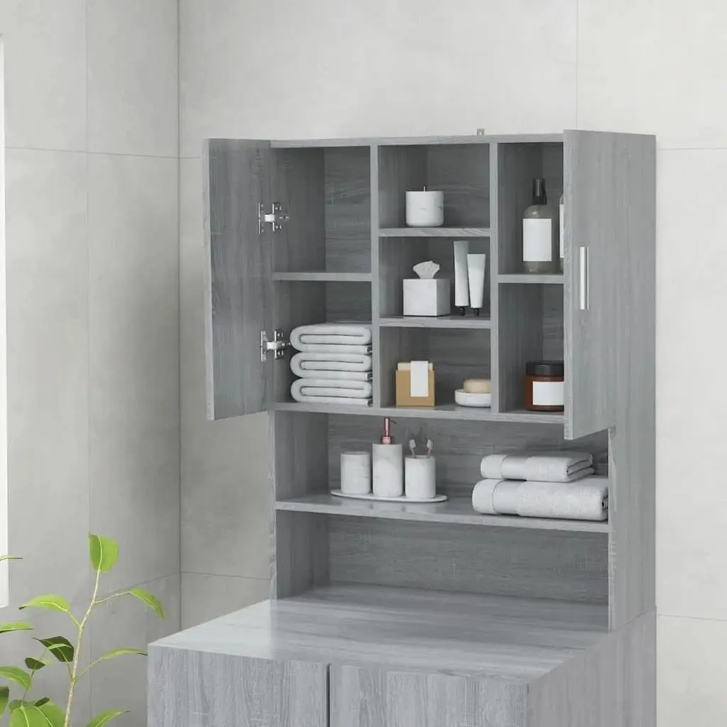 Dulap suprapus VidaXL 815946 (Grey Sonoma) - 2