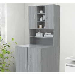 Dulap suprapus VidaXL 815946 (Grey Sonoma)
