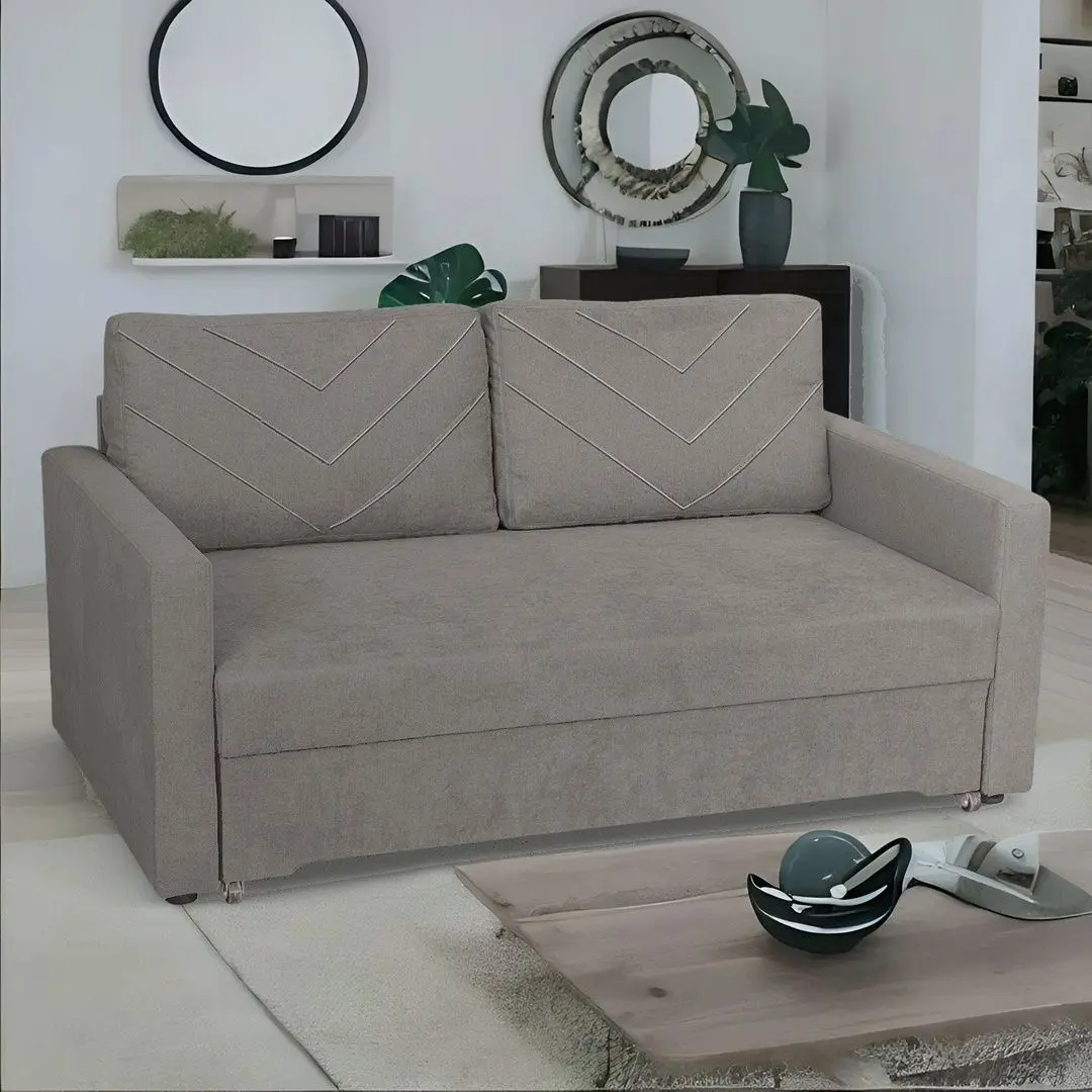 Canapea Modern Mini 1.4m Alaska 16 (Light Brown)