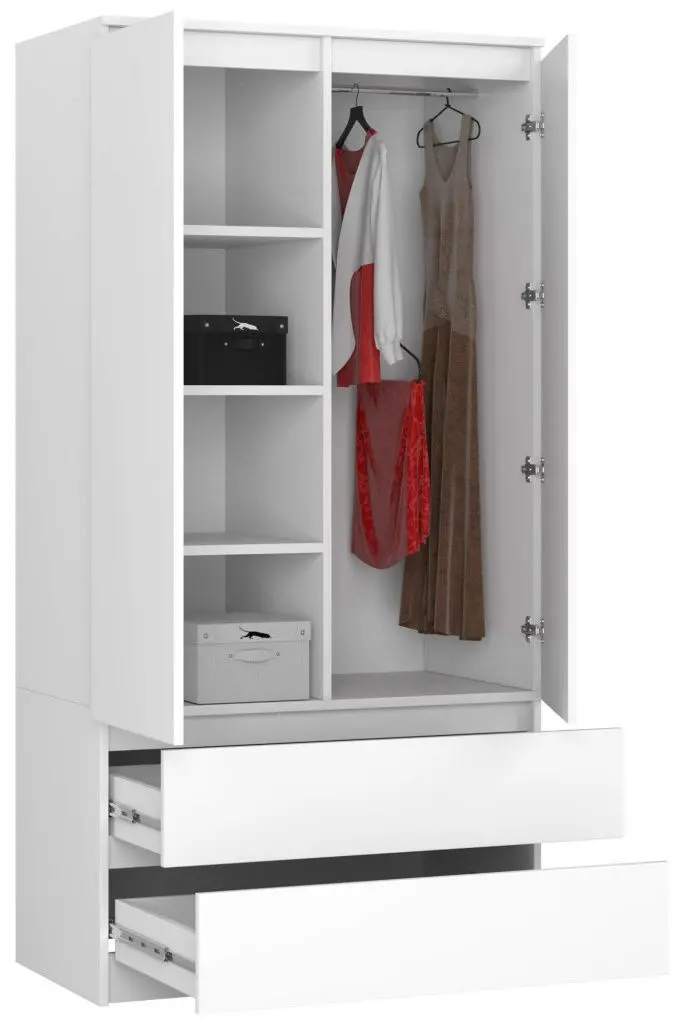 Шкаф Akord S90 2D2SZ (White)