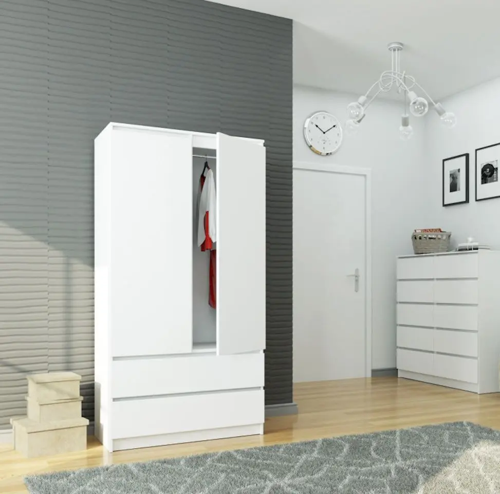 Шкаф Akord S90 2D2SZ (White)