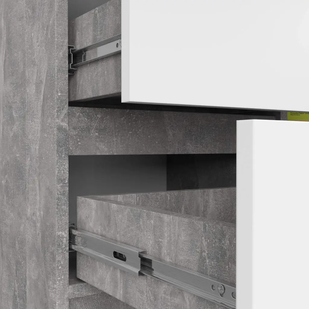 Tumba Akord K80 Jerry 1 3S (Concrete/White)