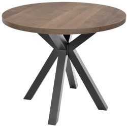 Стол DP Kleo 90 (Brown/Black) Thumb