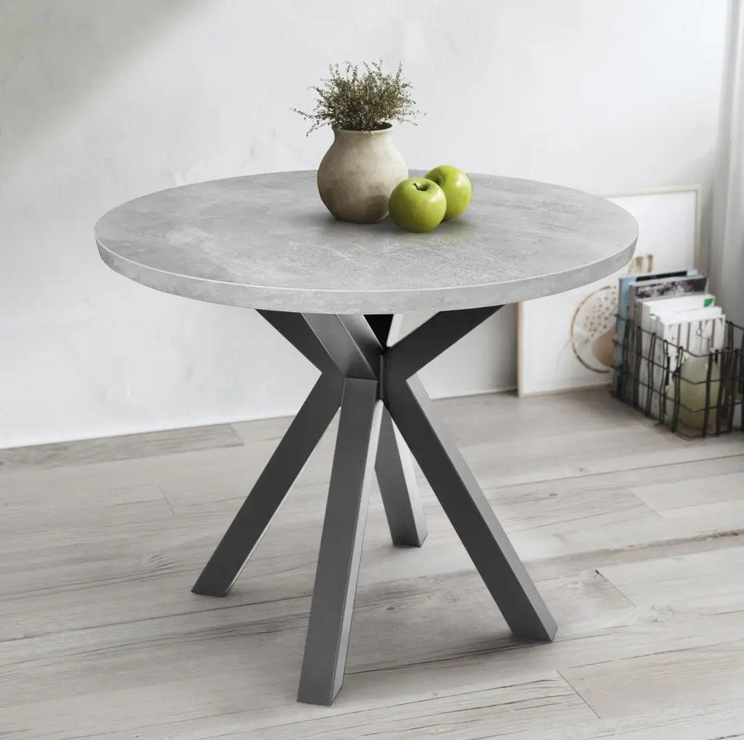 Стол DP Kleo (Concrete Gray/Black)