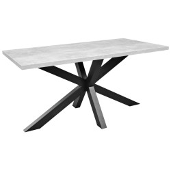 Стол DP Vesta 150x80cm (Grey/Black) Thumb