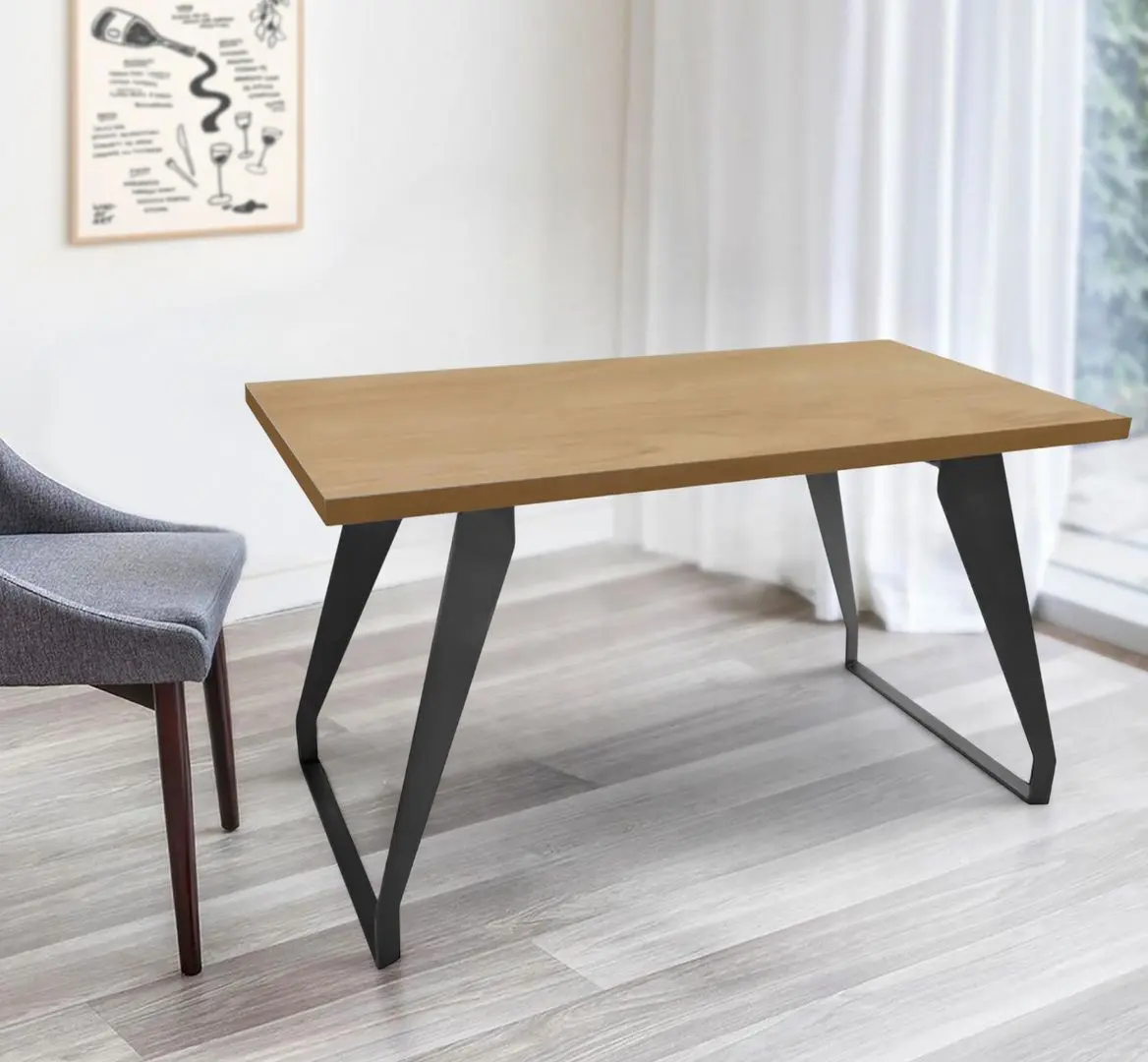 Стол DP Town Egger 135x75cm (Brown/Black)