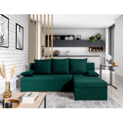 Canapea de colt Eltap Gino Nube 35 (Emerald) Thumb