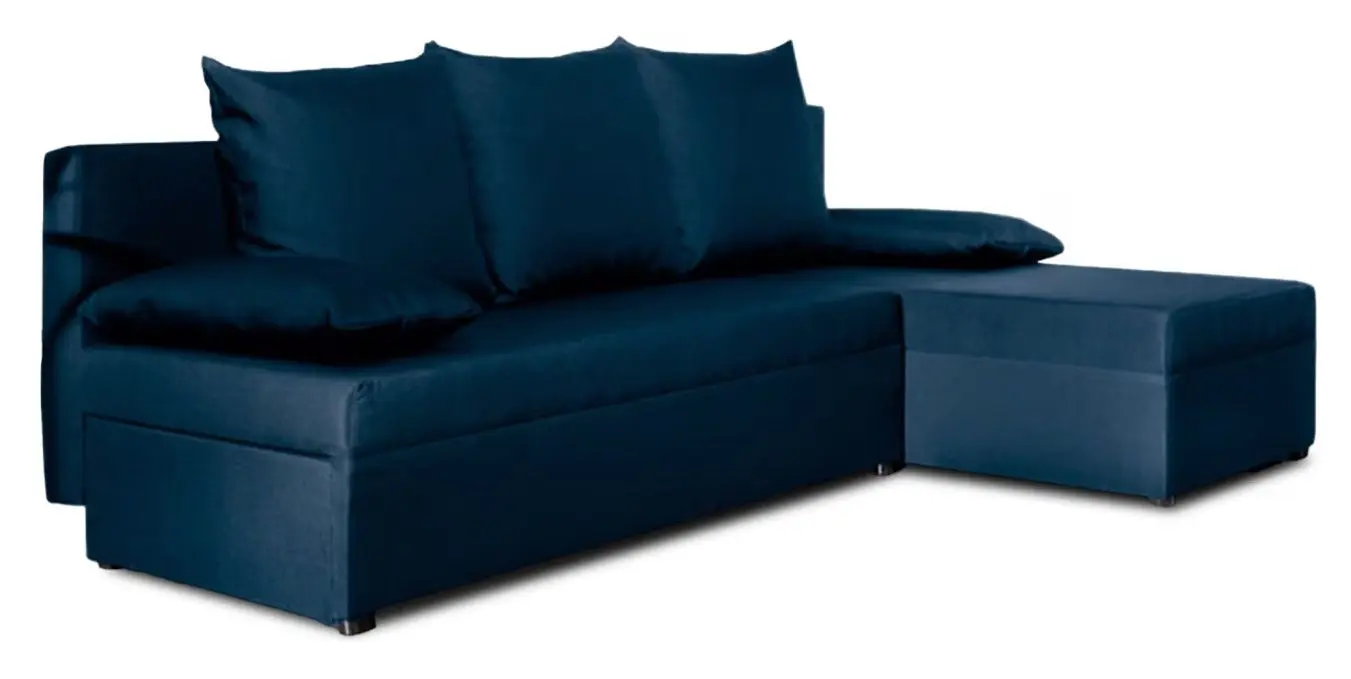 Canapea de colt Eltap Gino Nube 40 (Blue)