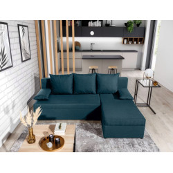 Canapea de colt Eltap Gino Nube 40 (Blue) Thumb