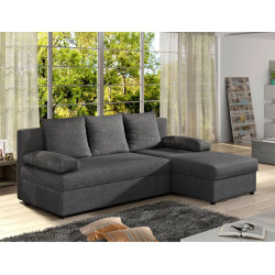 Canapea de colt Eltap Gino Sawana 05 (Dark Gray)