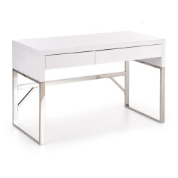 Masa de birou Halmar B32 (White/Chrome) Thumb