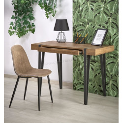 Стол письменный Halmar B39 (Black/Walnut Honey)