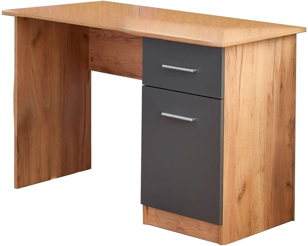 Masa de birou Halmar Elmo (Wotan Oak/Anthracite)